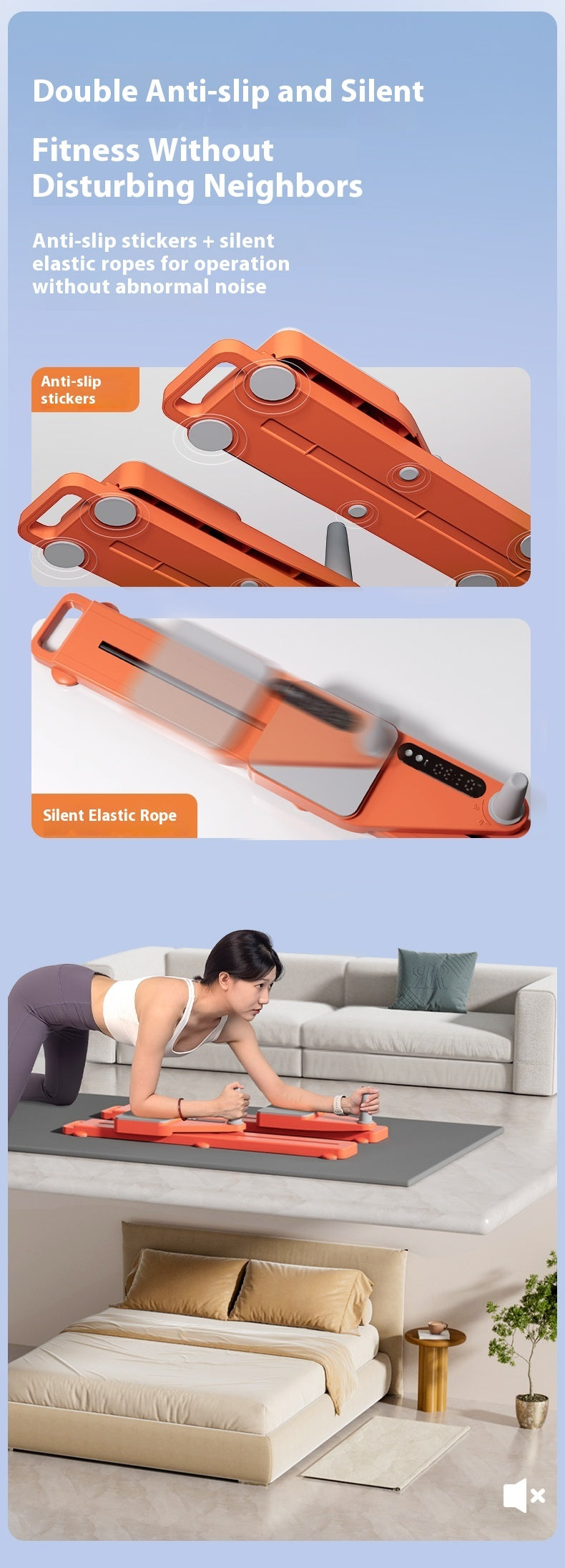 Split-type Multi-functional Abdominal Health Board