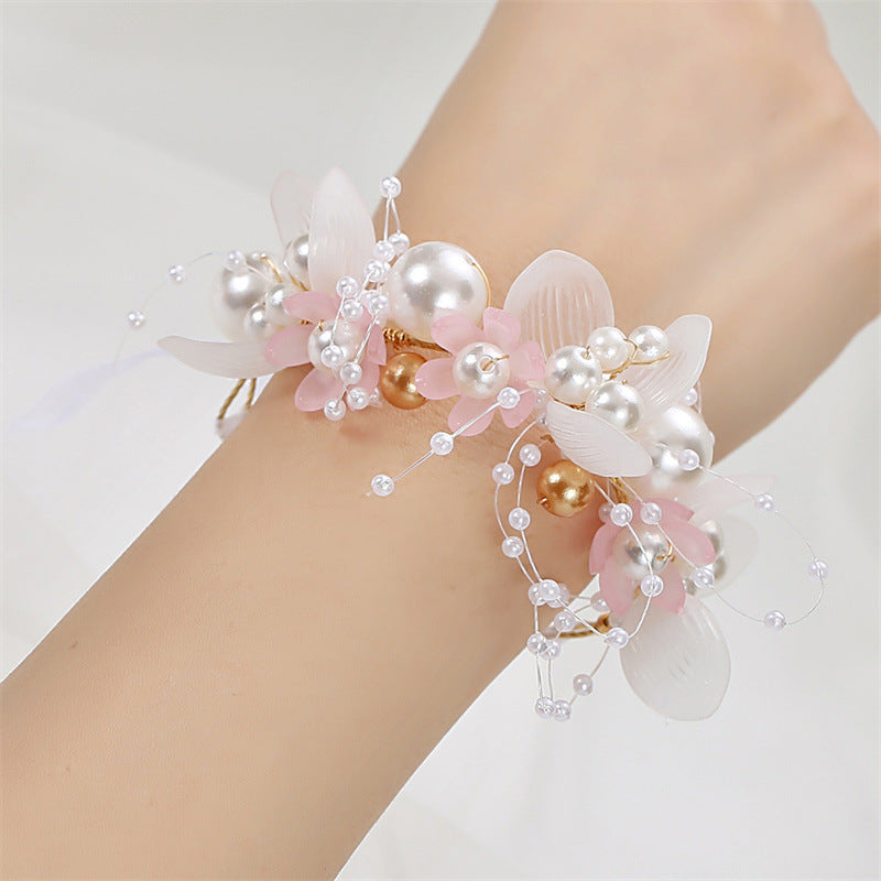 Korean Performance Vacation Hair Band Wrist Flower