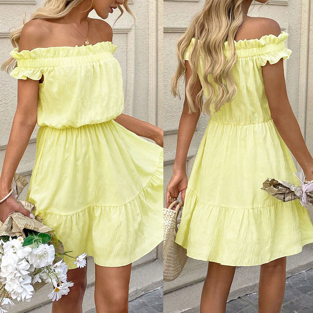 New Summer Stylish Youthful And Sweet Mini Skirt