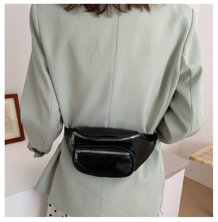 Chest Bag All-match High-grade Chain Messenger Bag Western Style Waist Bag Girl Fashion
