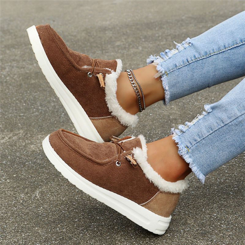 Women's Shoes Warm Winter Loafers