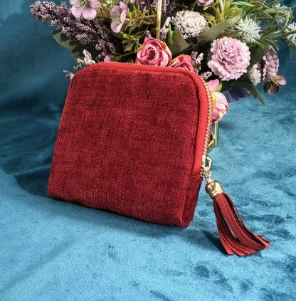 Tassel Crystal Pearl Bracelet Storage Jewelry Bag