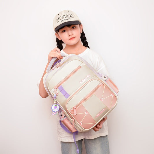 Primary School Student Grade Reflective Lightweight Spine-protective Large Capacity Backpack