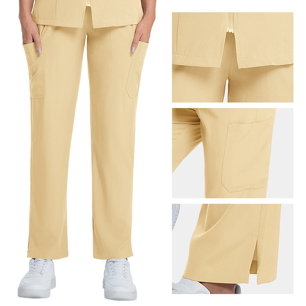 Separate Scrub Suit With Short Sleeves