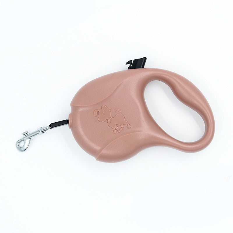 Dog Hand Holding Rope Automatic Retractable