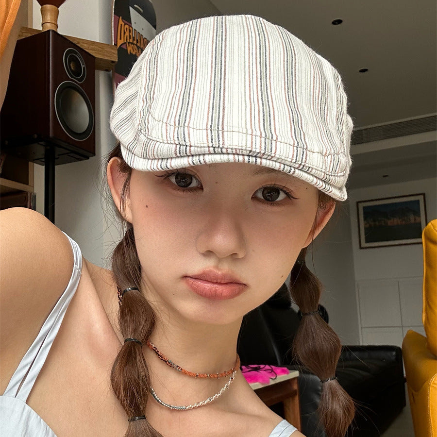 Japanese-style Retro Lightweight Advance Hats Big Head Circumference