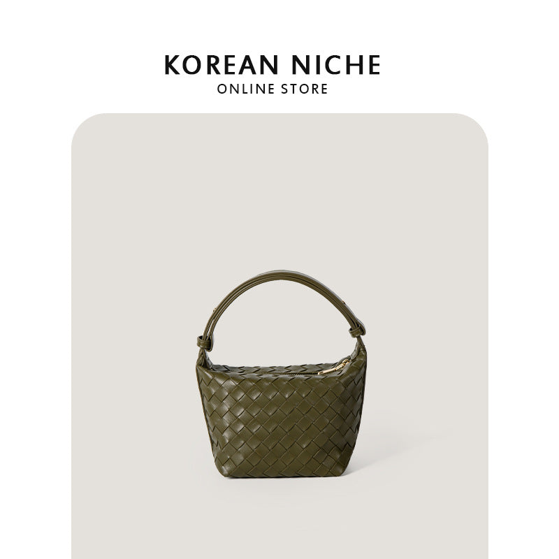 Stylish Casual Hand-held Woven Women's Bag