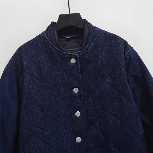 Women's Denim Washed Cotton Coat