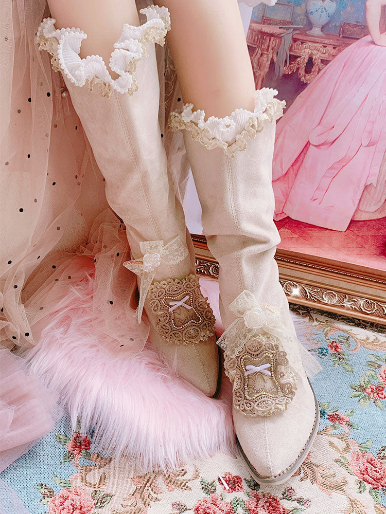 Autumn And Winter New All Match Pointed Suede Fashion Boots