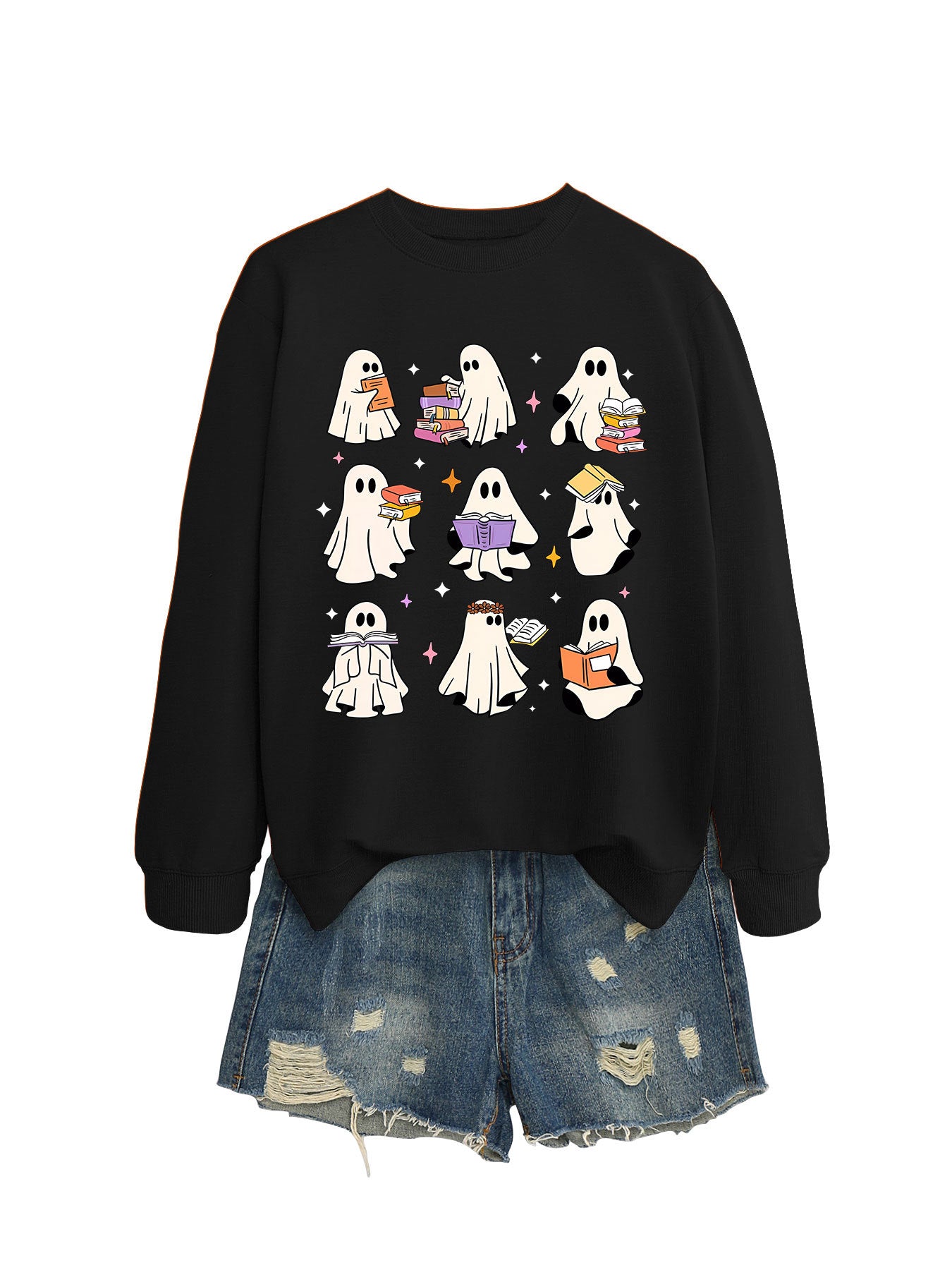 Reading Printed Sweater For Women
