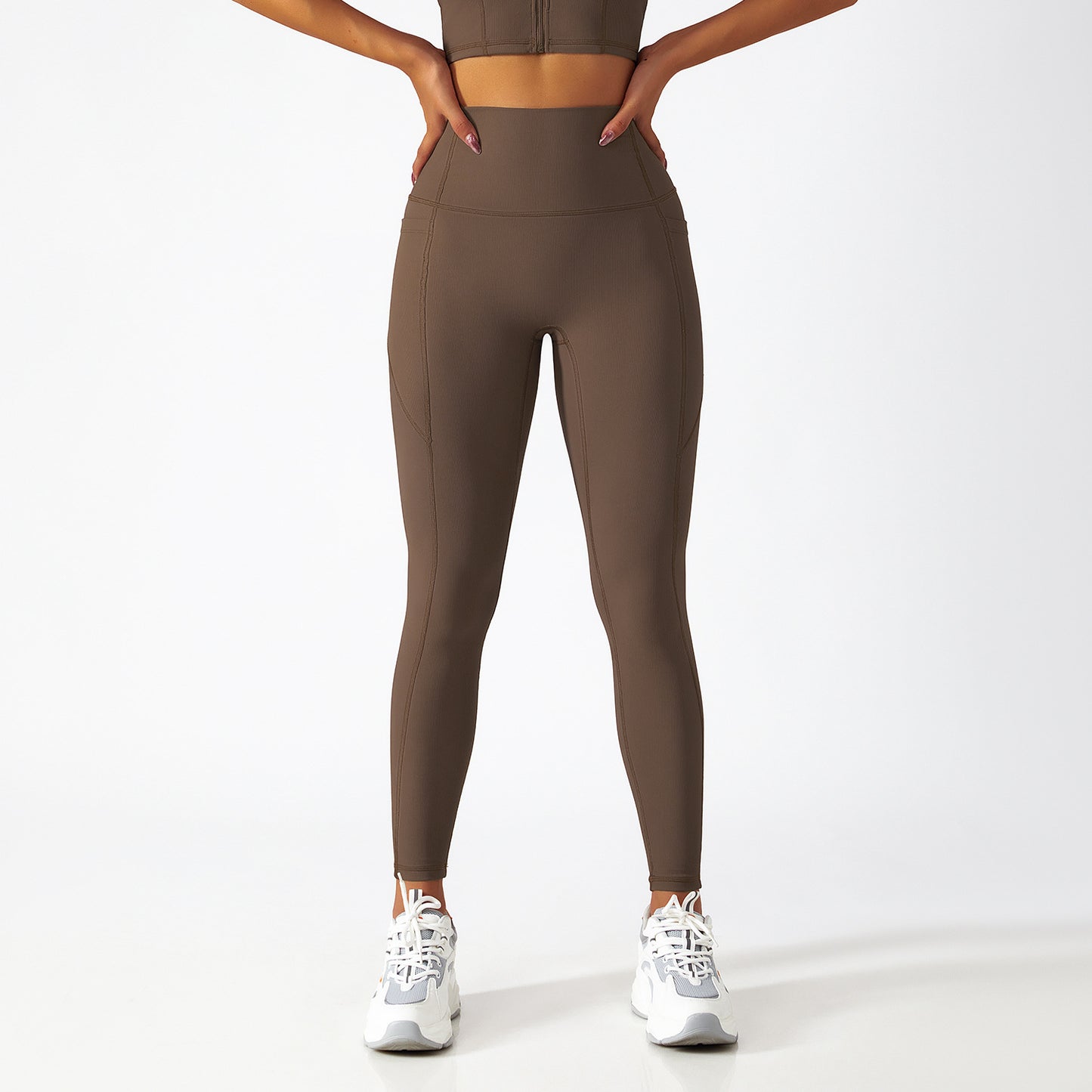 Yoga Women's High Waist Peach Hip Lifting Tights