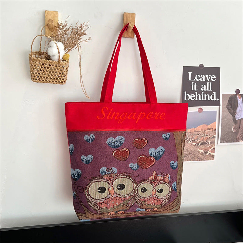 Women's Large Capacity Shopping Bag Handbag