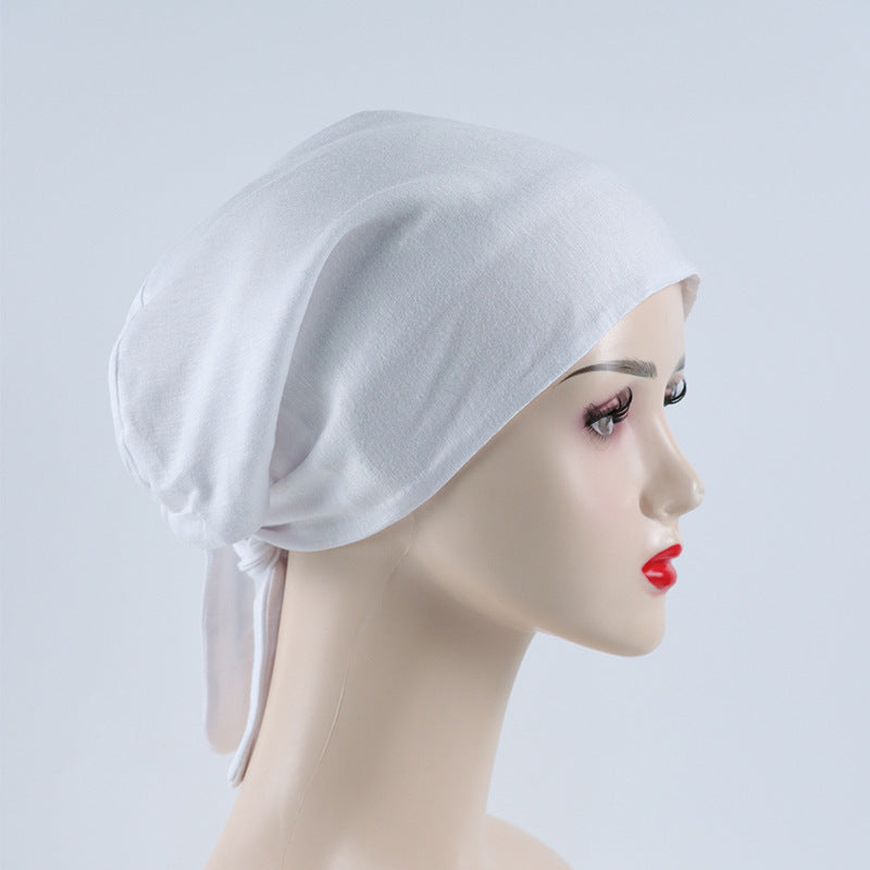Modal Rayon Lined Elastic Satin Chiffon National Headband