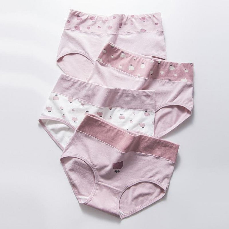 Girls' Cotton Briefs High Waist Shorts For Older Girls