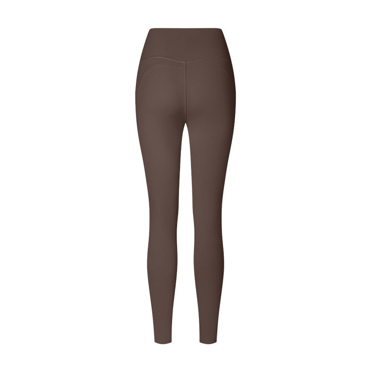 Brushed Tights No T-line Plastic Hip-shaping Hip-lifting