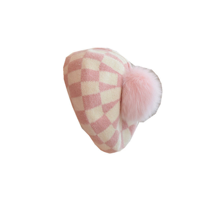 Fransk Retro Baret med Tern til Kvinder