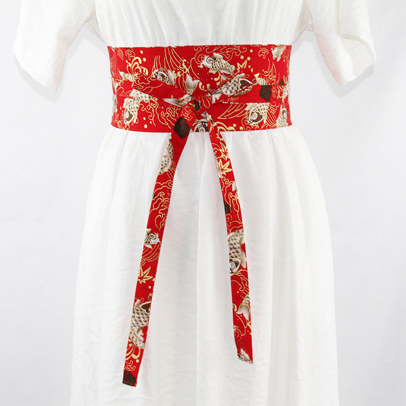Han Element Literary And Artistic Outer Wear Waistband Ancient Style Hanfu Belt