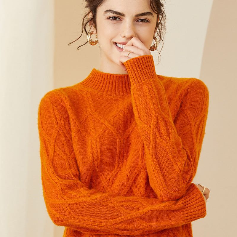 Thickened Pullover Base Woolen Sweater