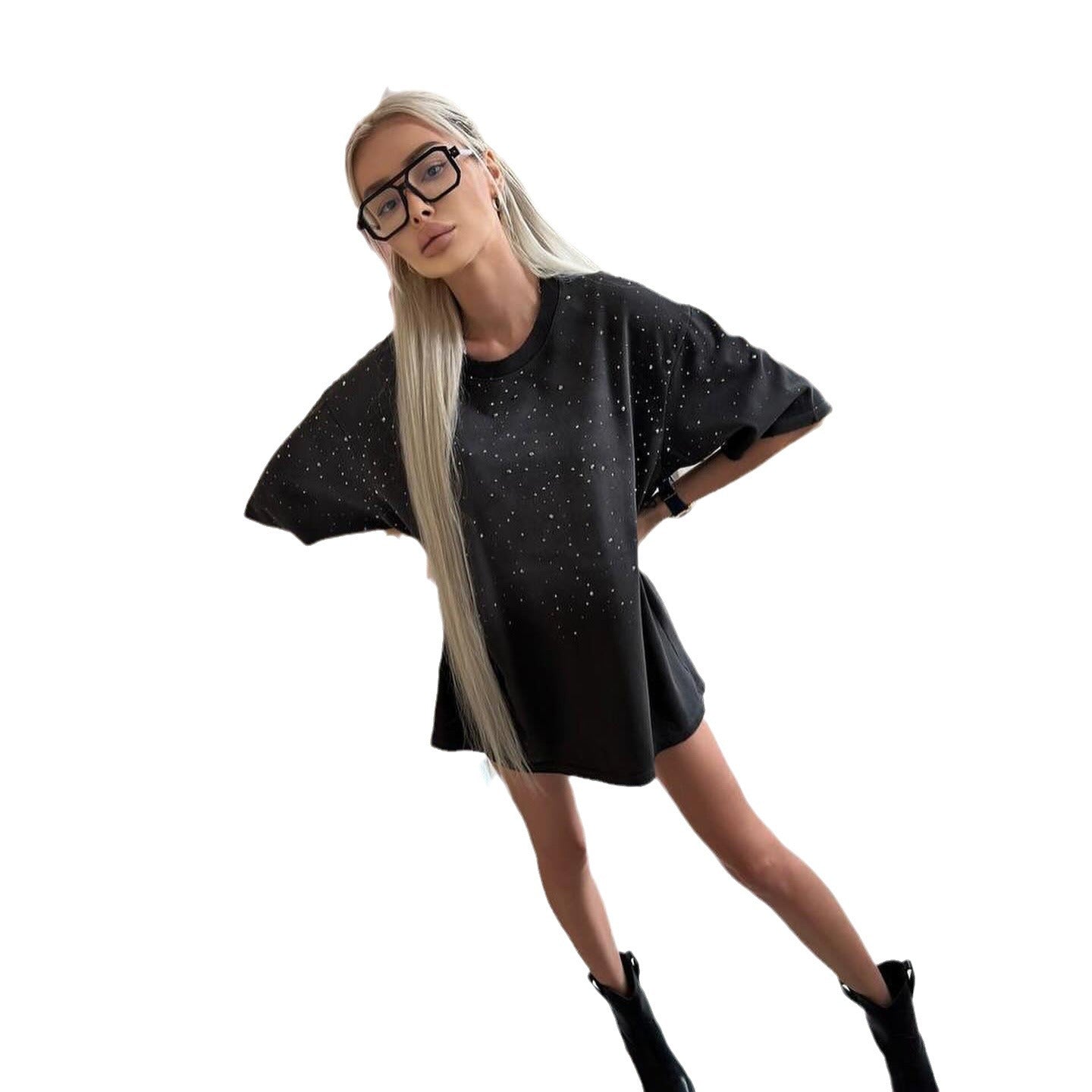 Urban Stil All-matching Løs Tynd Top til Kvinder