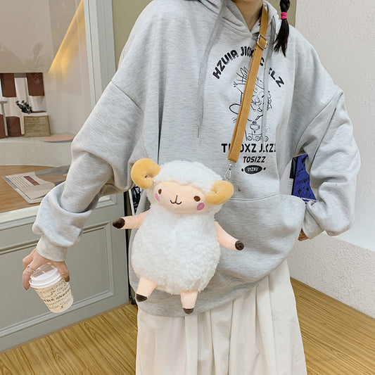 Cartoon Children's Plush Toys Crossbody Bag