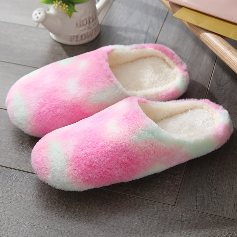 Japanese Women's Plus Size Warm Cotton Slippers