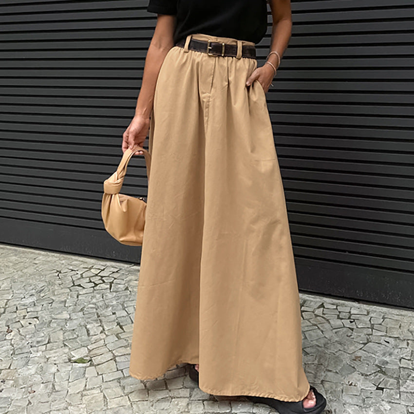 Women's Loose Temperament Fashionable All-match Skirt