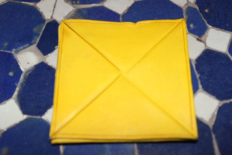 Miss Sheepskin Folding Coin Purse