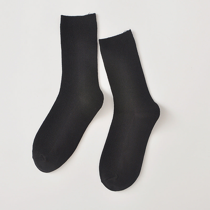 Medium Tube Long Tube Fluorescent Candy Color Socks