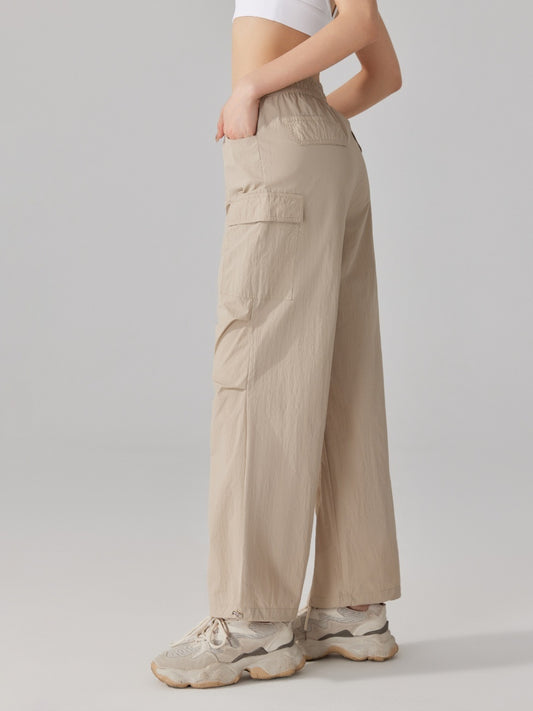 Three-proof Tactical Pants Loose Straight Sports Pants Female