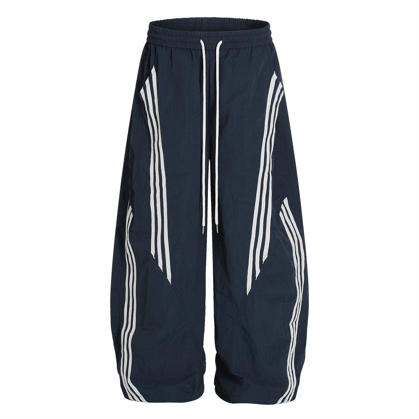 Contrast Color Casual Trousers Men's And Women's Same Loose Sports