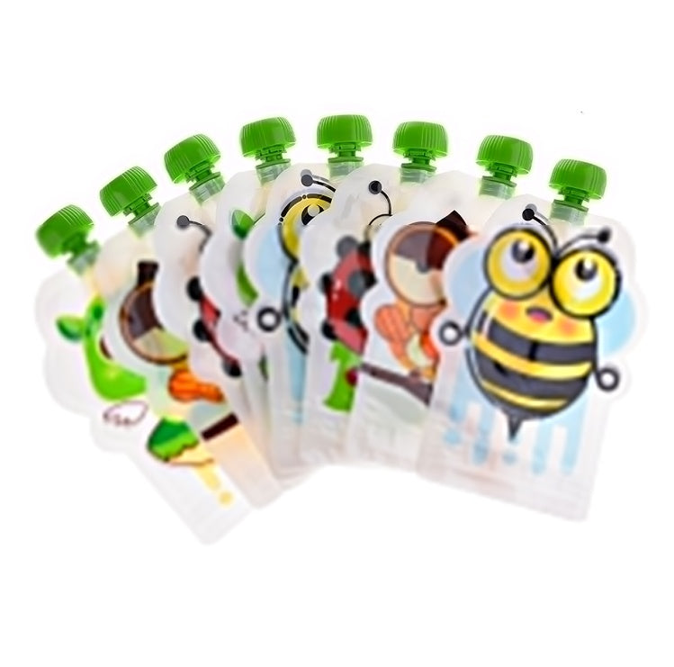 Of Homemade Fruit Puree In A Sealed Food Supplement Storage Bag  8 Pcs