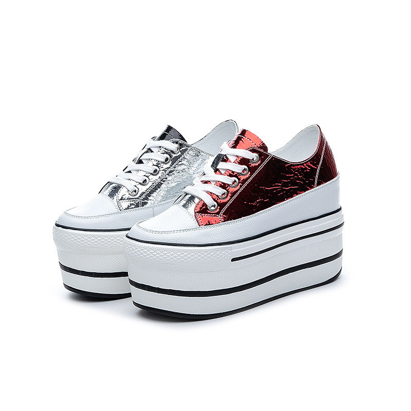 Inner Increase 10cm New Casual All-match Women's Platform Shoes