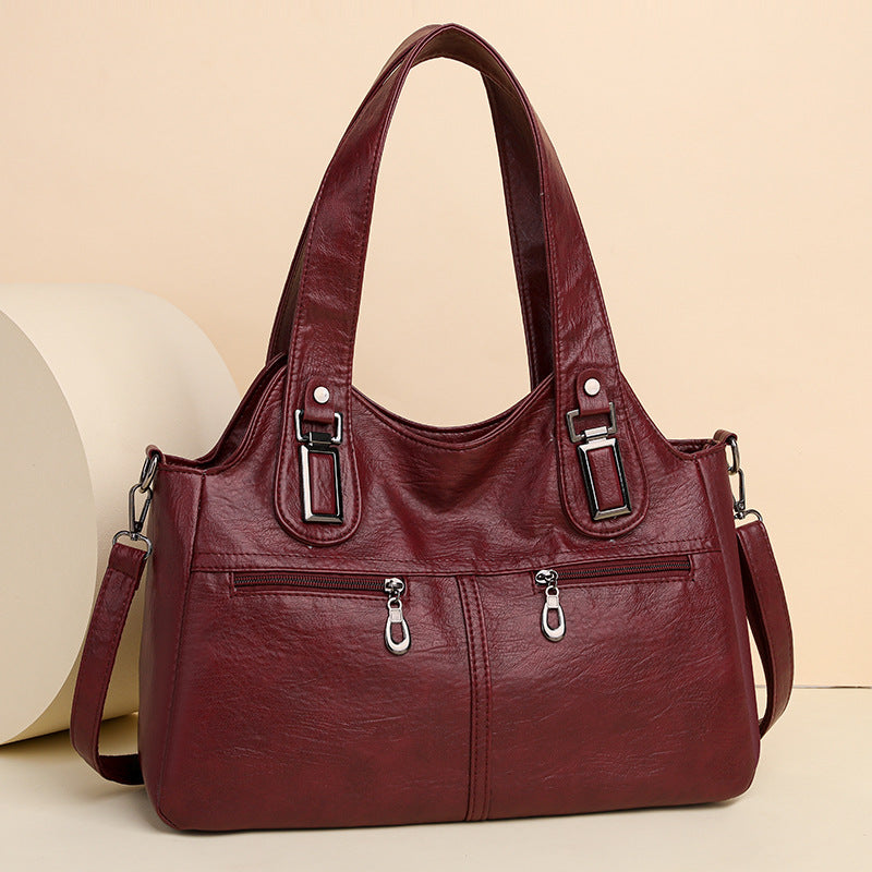 Fashion Backpack European And American Retro Women's Backpack