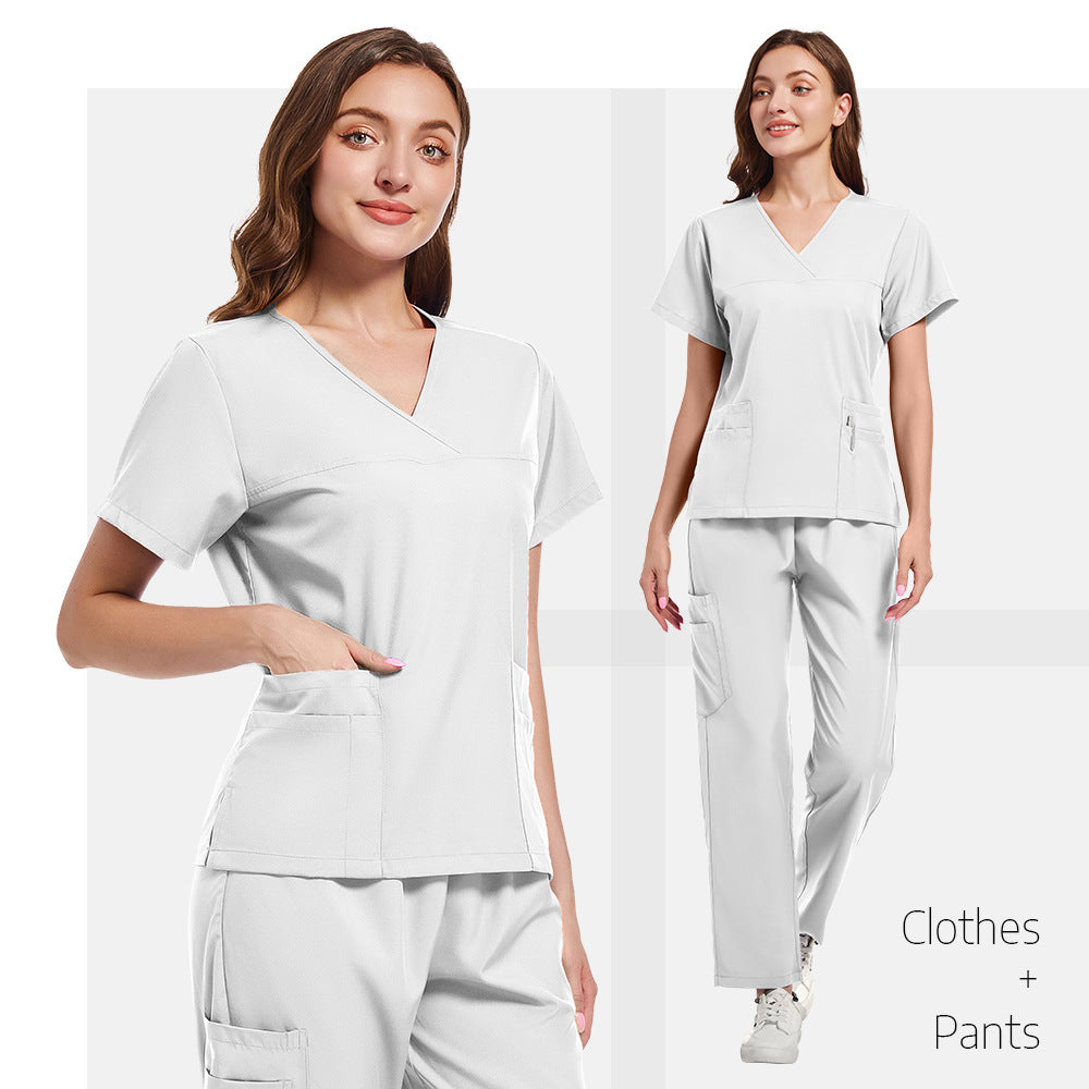 Uniform Sets Stretchy, Quick-drying Surgical Scrubs For Medical Staff In Operating Rooms