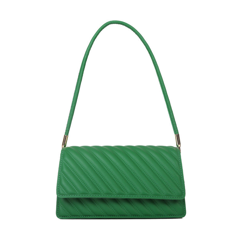 Retro Women's Fashion Embroidery Thread Shoulder Small Square Bag