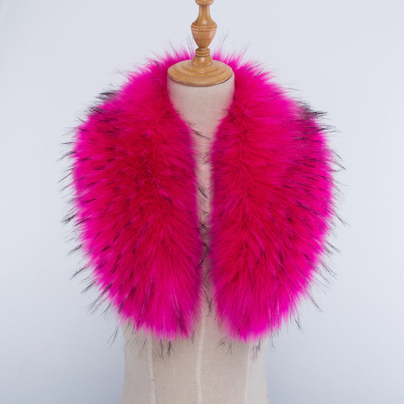 Bib Down Jacket Hat Strip Coat Collar