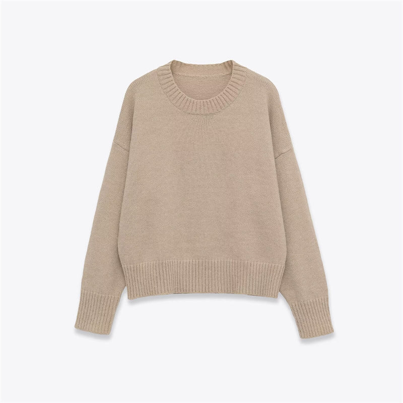 Stylish And Versatile Soft Jersey Sweater