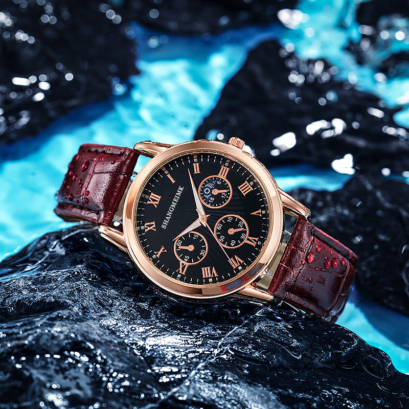 Quartz Waterproof Watch Men