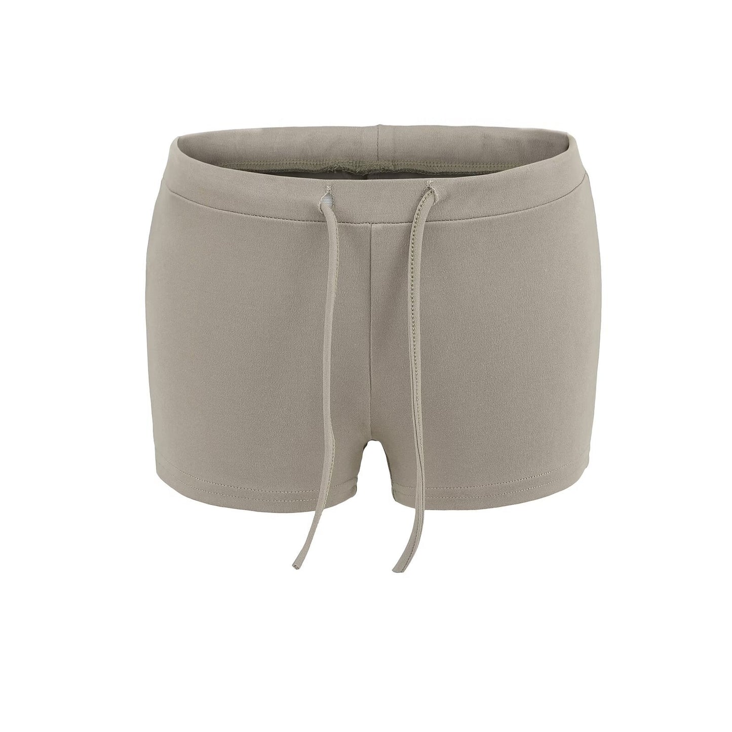 American-style Retro Comfy Combed-cotton Outdoor Workout Shorts
