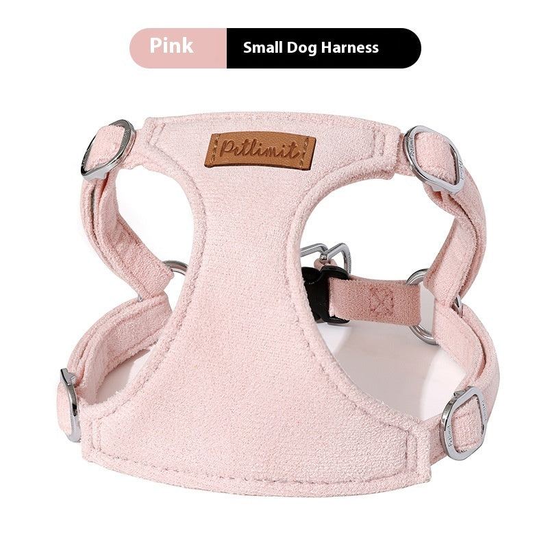 Puppy Hand Holding Rope Vest Dog Walking