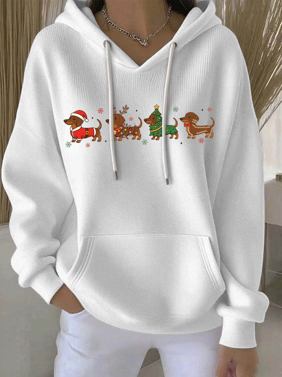 3D Digital Printing Women's Casual Loose Fashion Waffle Knit