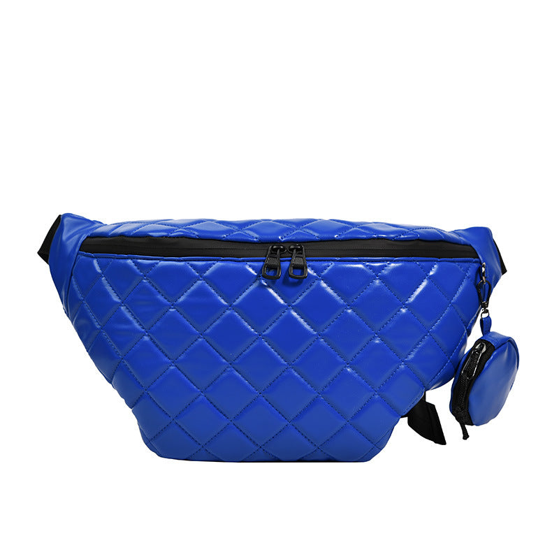 Fashion Diamond Embroidery Thread Shoulder Messenger Bag