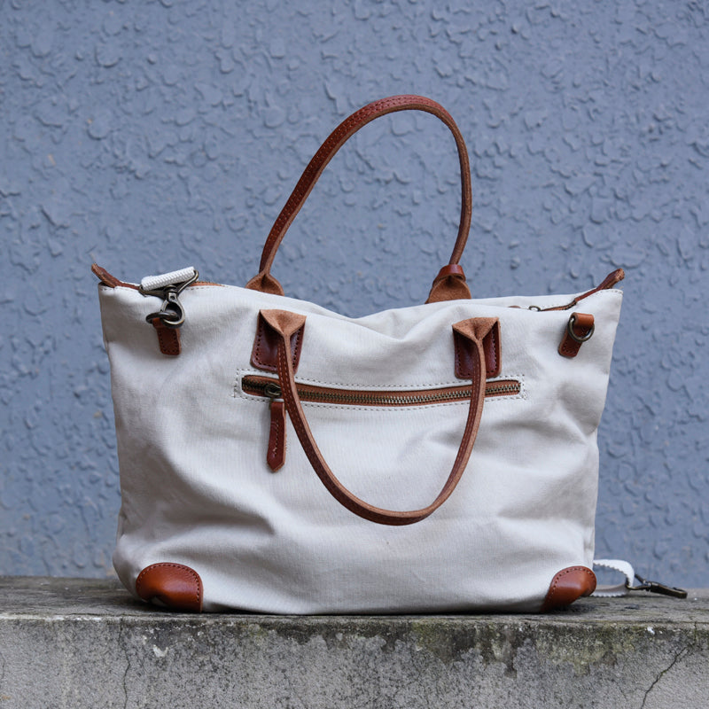 Lærred Retro Enkel Trend Skuldertaske