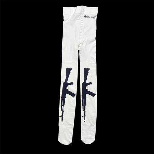 Printed For Women Sweet And Edgy Japanese-style Pantyhose All-season JK-style Socks