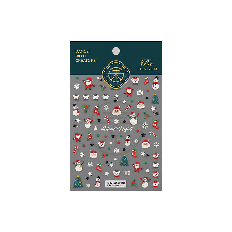 Thin Tough Three-dimensional Nail Stickers Adhesive Nail Sticker Ornament 5D
