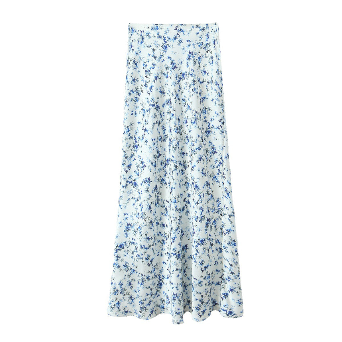Spring New Women's Floral Shirt High Waist Skirt Suit