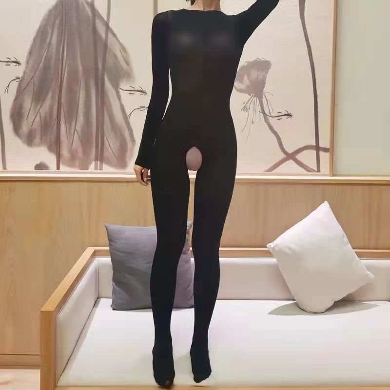 Tall Velvet Fake Mother Bodysuit Women