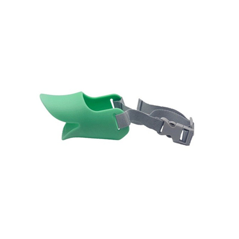 Dog Mouth Cover Pet Duckbilled Sleeve Silicone