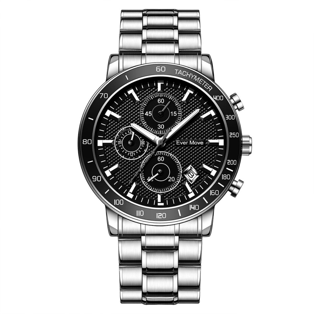 Waterproof Watch Luminous Small Three-pin Steel Watch