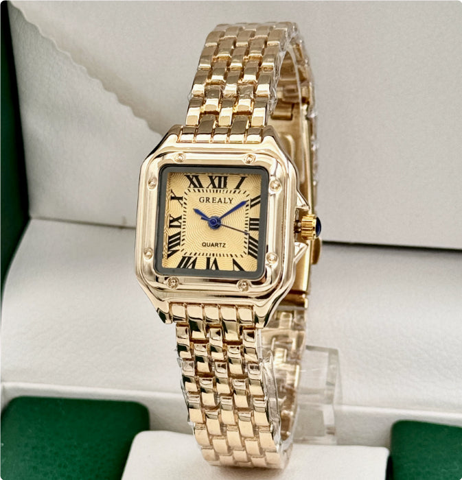 Waterproof Women's Square Watch Fashion